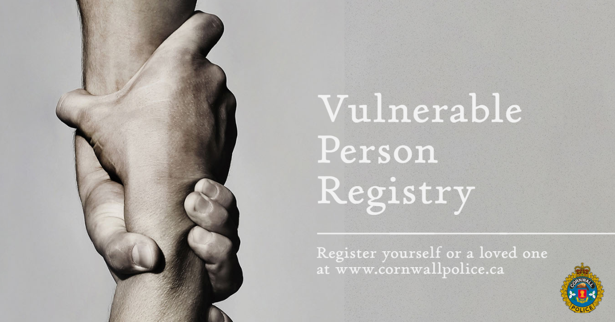 Vulnerable Person Registry
